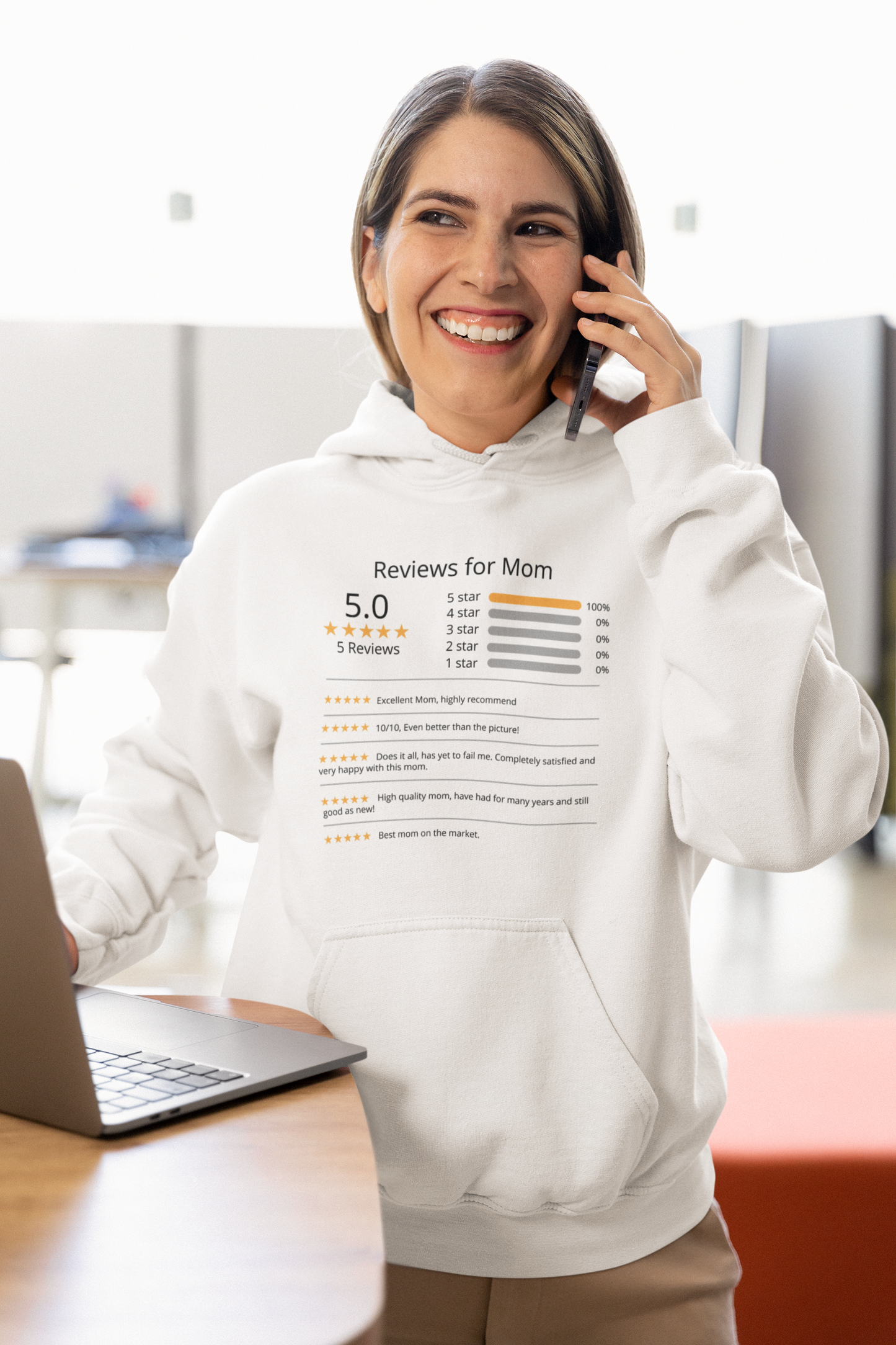 Mom Review Unisex Hoodie